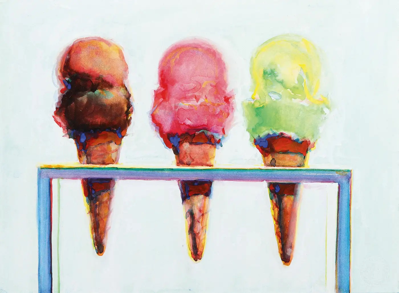 Acquavella-Galleries-Wayne-Thiebaud-Three-Flavors-1995.jpg